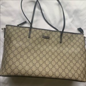 Authentic Gucci SUPREME monogram purse